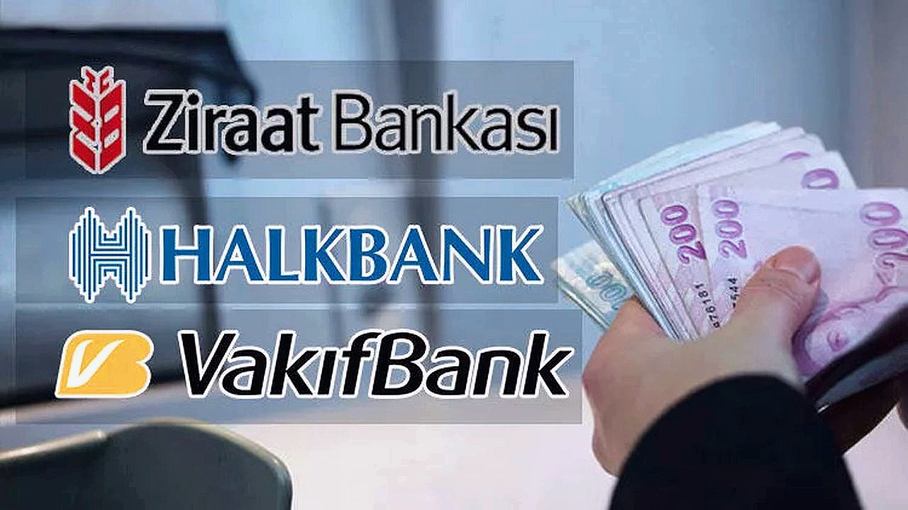 Ziraat Bankası, HalkBank, VakıfBank ve Akbank Acil nakit ihtiyacım var diyenlere büyük haber! Başvuru sahibine 100 bin TL!