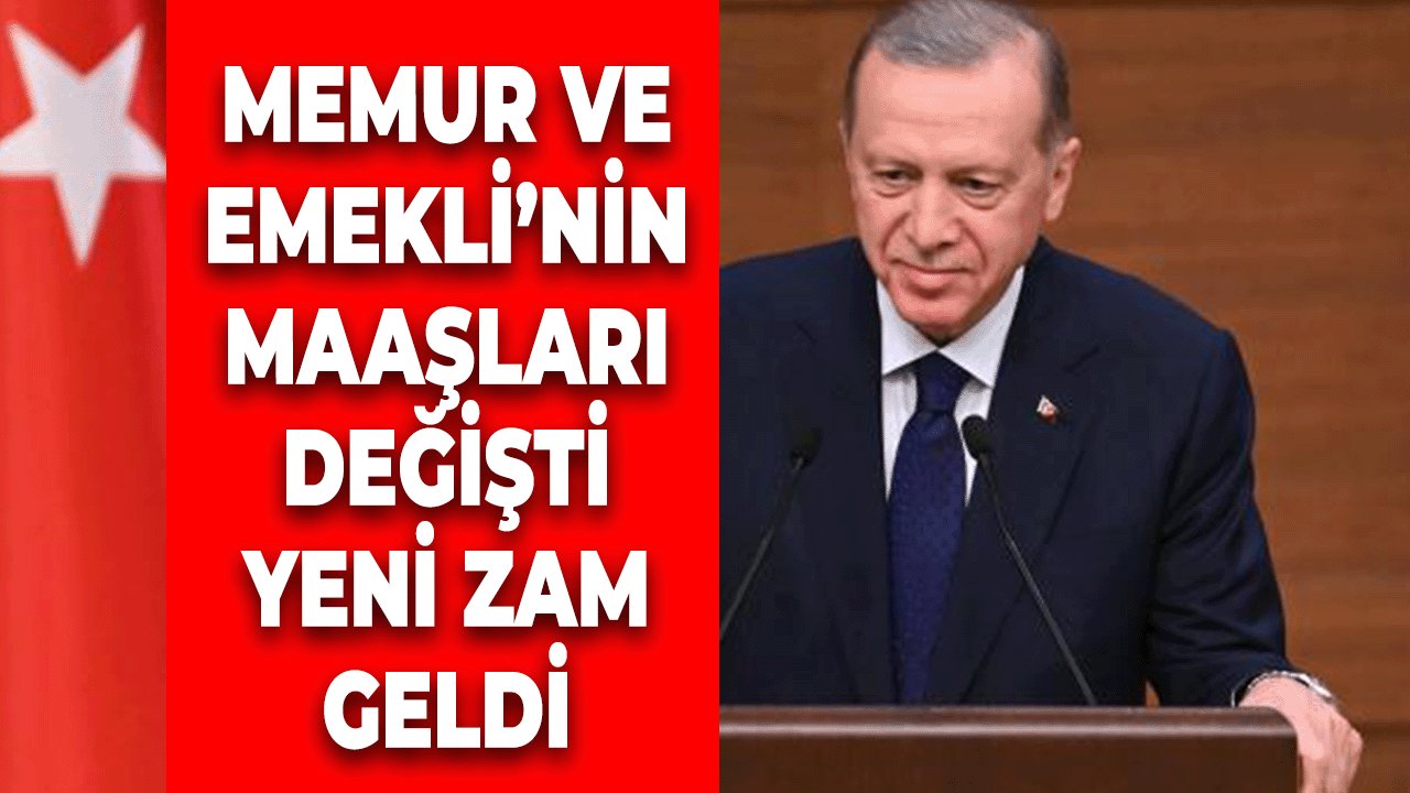 Emekli ve Memurlara Maaş Zammı Yapıldı! Oranlarında Yapılan Değişim Vatandaşları Heyecanlandırdı