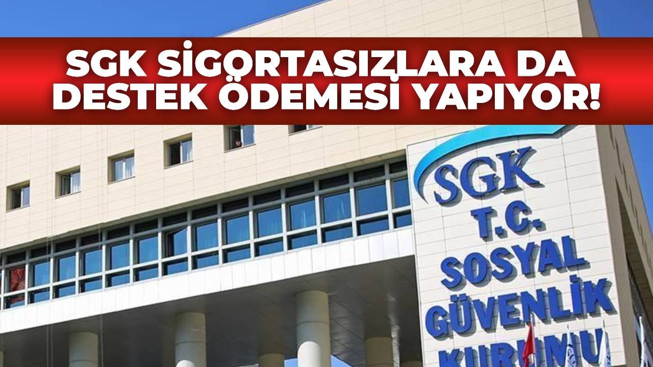 SGK'dan Ödemesi İçin Elinizi Çabuk Tutun! Sigortalı Olan Olmayan Herkes Faydalanabilecek!