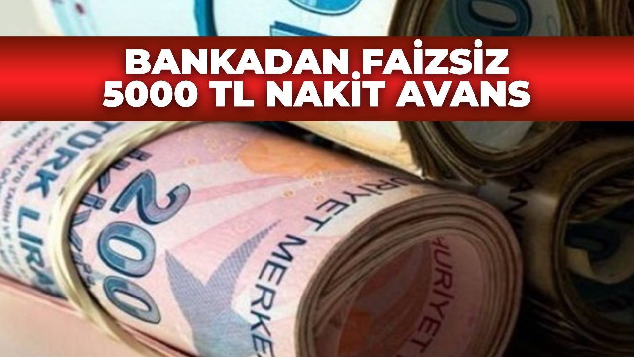 Acil Nakit Avans Ödemesi Denizbank'tan Geldi! Nakit Avansta Faiz Derdi Yok!