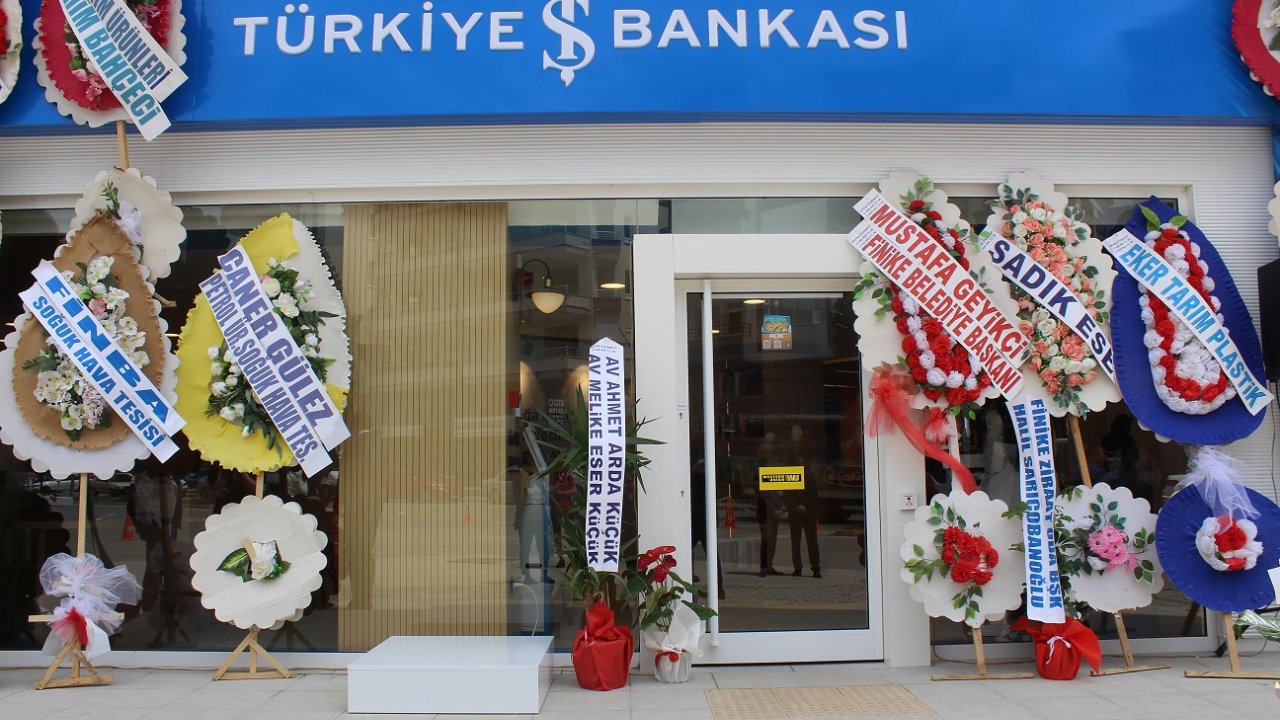 İş Bankası, Antalya Turunçova'da Tarım İhtisas Şubesi Açtı