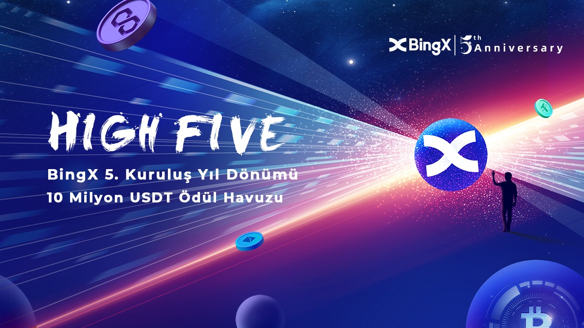 Kripto Para Borsası Bingx 5'inci Yılını Kutluyor