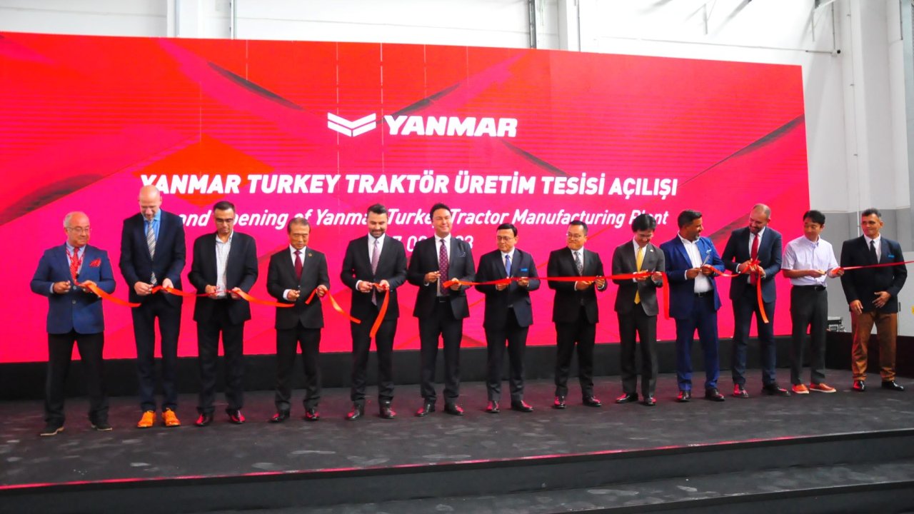 Yanmar, Türkiye’deki Yeni Traktör Fabrikasını İzmir’de Açtı