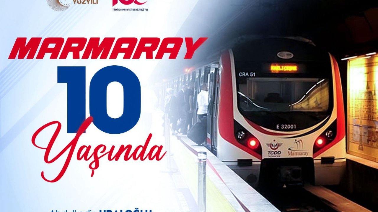 Marmaray, 10 Yılda 1 Milyar Yolcu Taşıdı