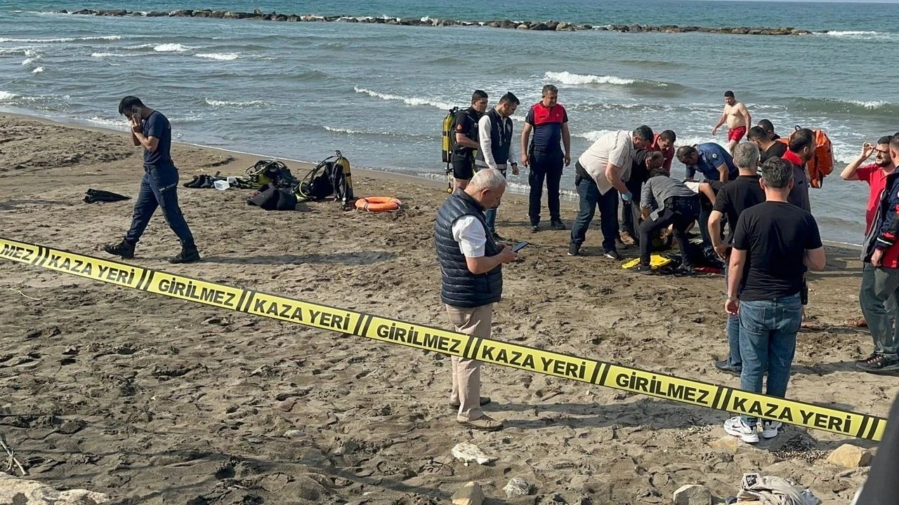 Samsun'da 14 Yaşındaki Yasin Sarıca Denizde Boğuldu