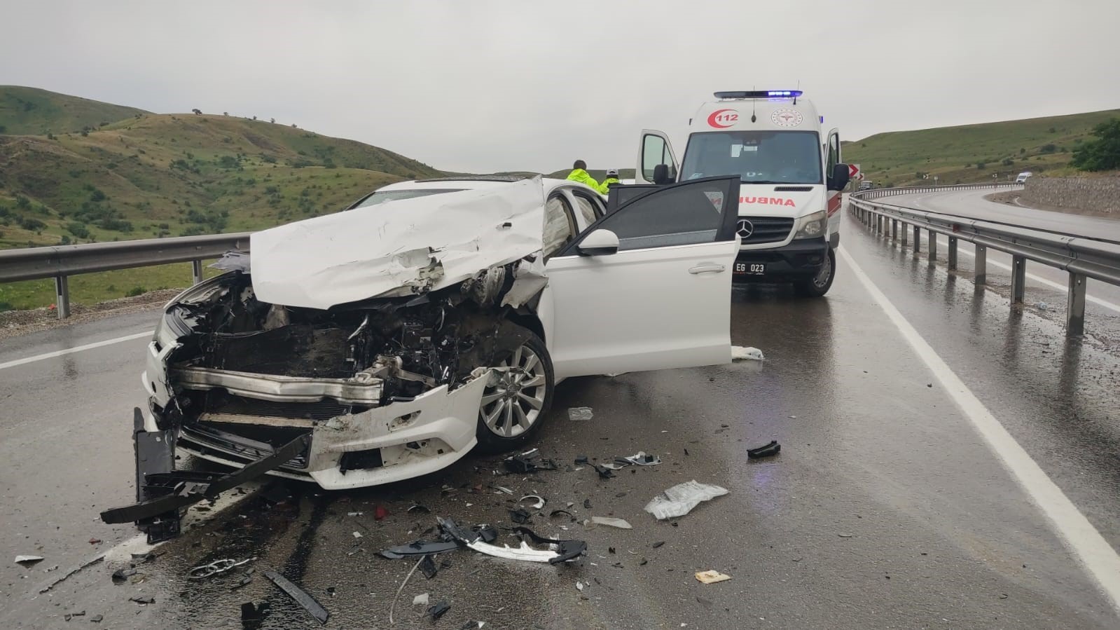 Erzurum Aşkale'de Zincirleme Trafik Kazası: 2'si Ağır 10 Yaralı